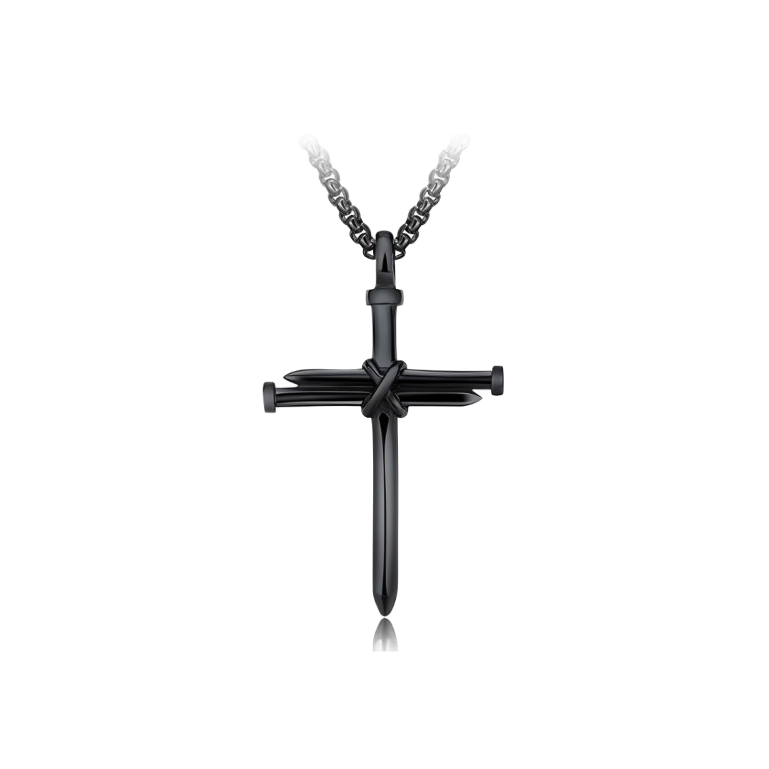 Nail Cross Necklace